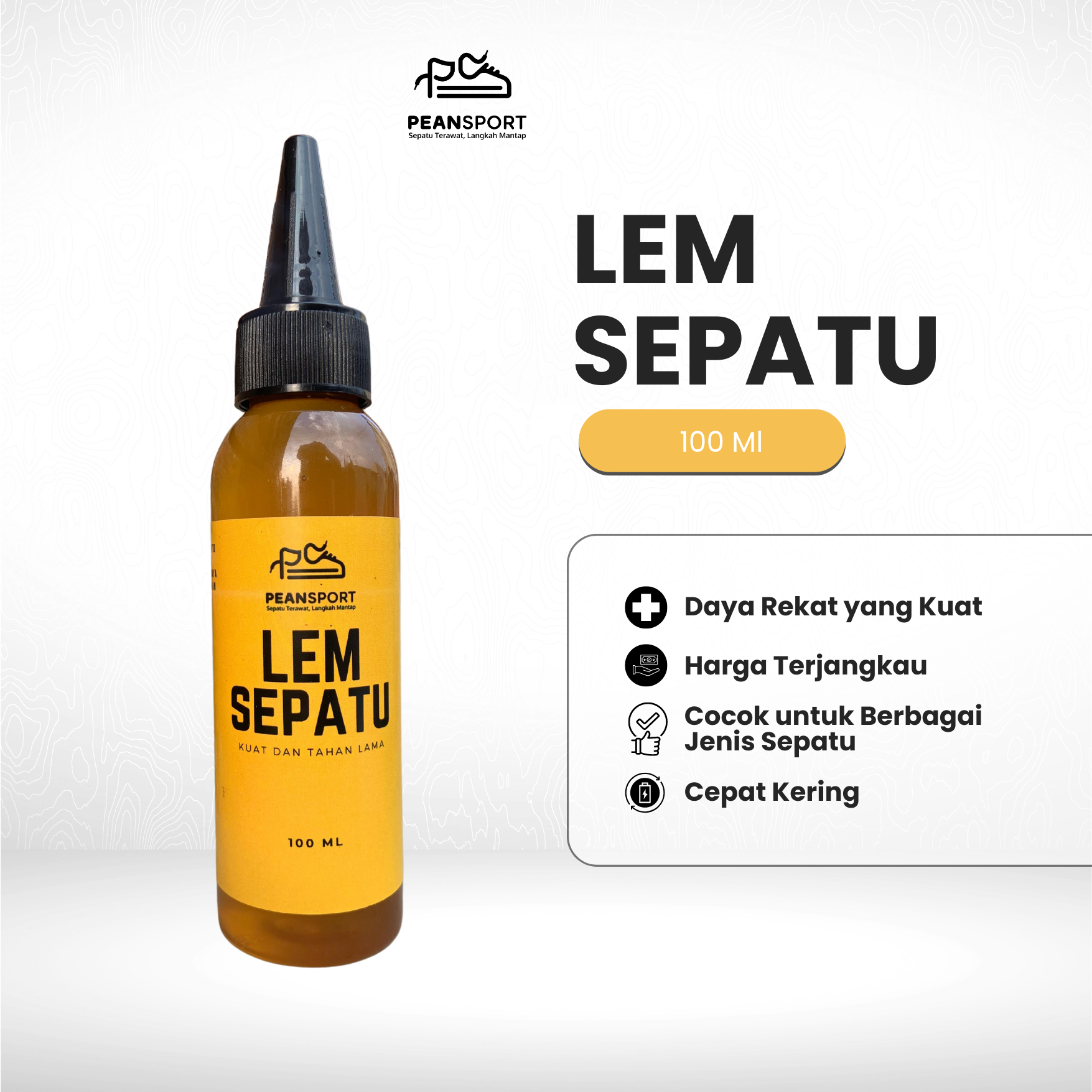 Lem Sepatu Peansport