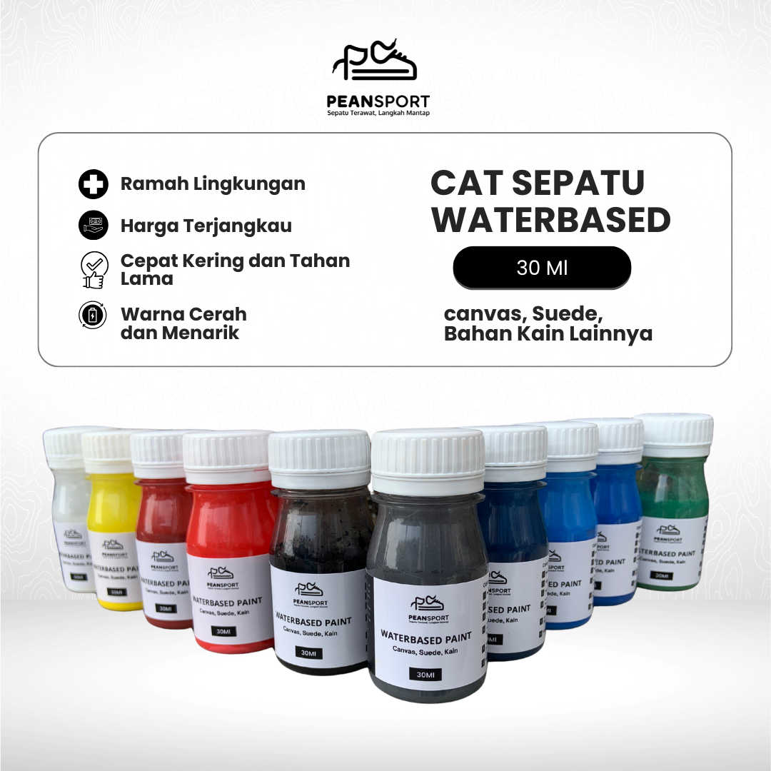 Cat Sepatu Waterbased Paint Peansport